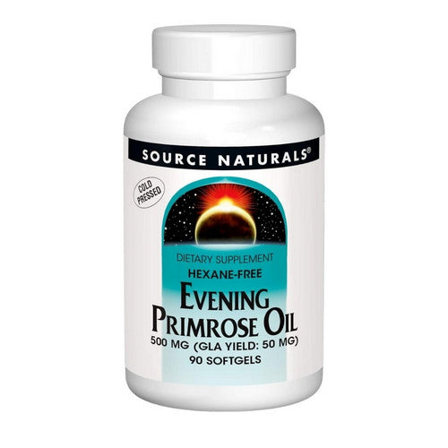 Source Naturals, Evening Primrose Oil, 500 mg, 90 Softgels