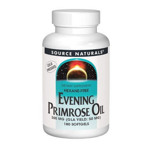 Source Naturals, Evening Primrose Oil, 500 mg, 180 Softgels