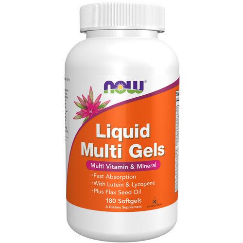 Now Foods, Liquid Multi Gels, 180 Softgels