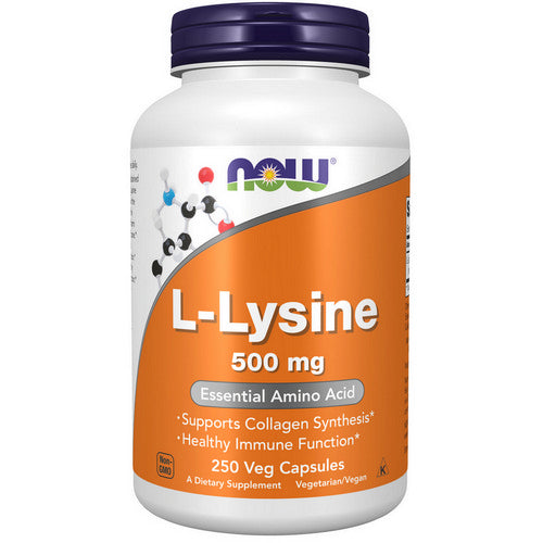 Now Foods, L-Lysine, 500 mg, 250 Caps