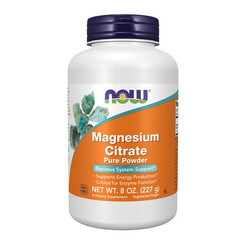Now Foods, Magnesium Citrate Pure Powder, POWDER, 8 Oz
