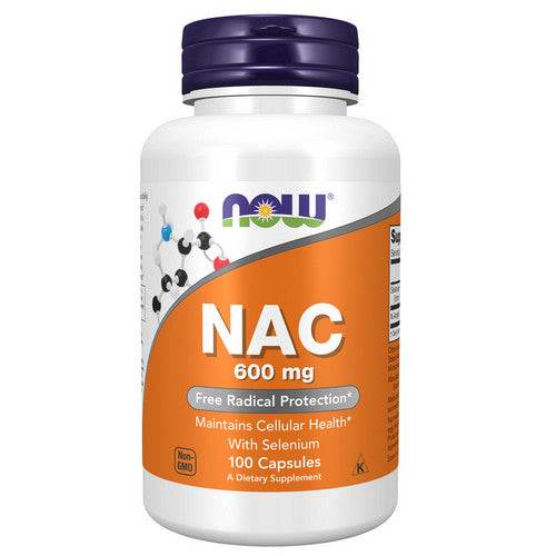 Now Foods, Nac-Acetyl Cysteine (NAC), 600 mg, 100 Caps
