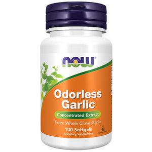 Now Foods, Odorless Garlic Original, 50 mg, 100 Sgels