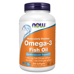 Now Foods, Omega-3, 200 Softgels