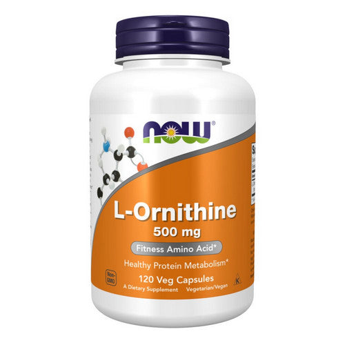 Now Foods, L-Ornithine, 500 mg, 120 Caps