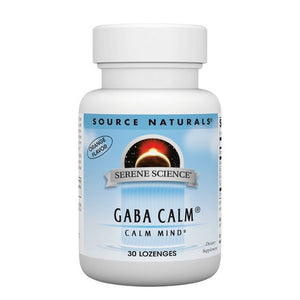 Source Naturals, Serene Science Gaba Calm Orange, Orange flavor, 30 Tabs