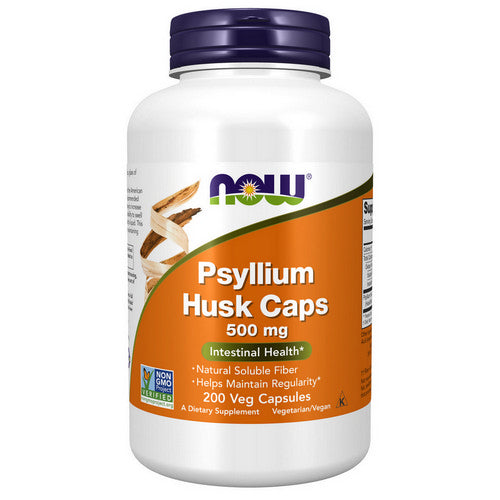 Now Foods, Psyllium Husk, 500 mg, 200 Veg Caps