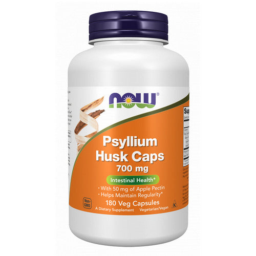 Now Foods, Psyllium Husk, 700 Mg, 180 Veg Caps