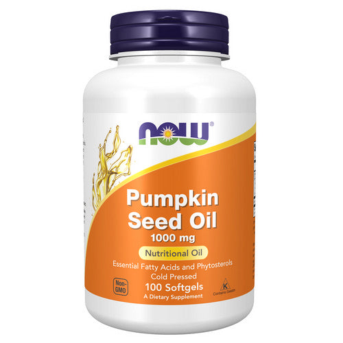 Now Foods, Pumpkin Seed Oil, 1000 Mg, 100 Softgels