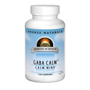 Source Naturals, Gaba Calm, Peppermint, 120 Lozenges