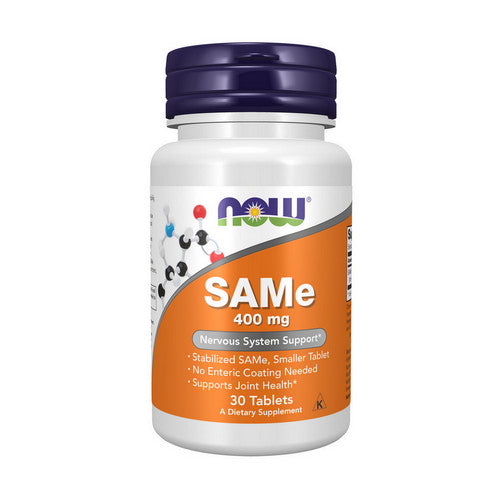 Now Foods, Sam-E, 400 mg, 30 Tabs