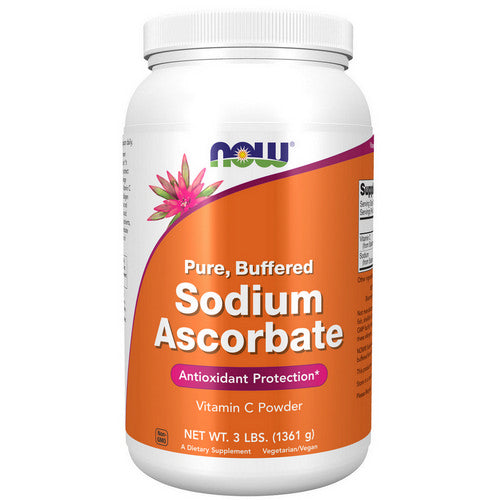 Now Foods, Sodium Ascorbate Powder, 3 lbs