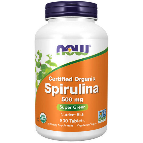 Now Foods, Spirulina, 500 mg, 500 Tabs