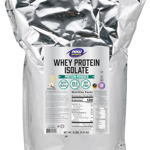 Now Foods, Whey Protein Isolate, Vanilla, 10lb
