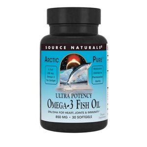 Source Naturals, Arcticpure Ultra Potency Omega-3 Fish Oil, 850 Mg, 30 Softgels