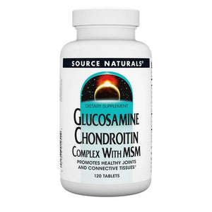Source Naturals, Glucosamine Chondroitin, Complex w/MSM 120 Tabs