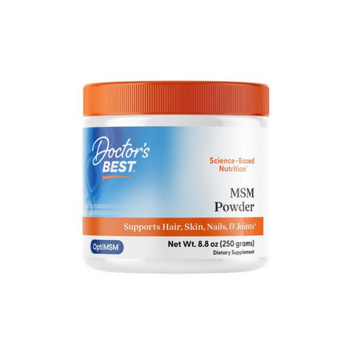 Doctors Best, MSM Powder With OptiMSM, 8.8 Oz