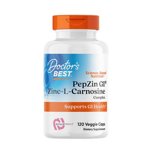Doctors Best, PepZin GI Zinc-L-Carnosine Complex, 16 mg, 120 Veggie Caps