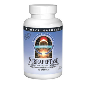Source Naturals, Serrapeptase, 500 mg, 30 Vegicaps