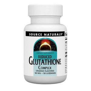 Source Naturals, Glutathione, Orange flavor, 50 mg, 50 Tabs