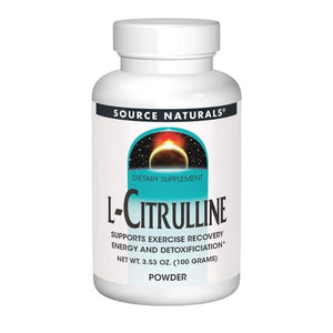 Source Naturals, L-Citrulline, 500 mg, Powder 3.53oz