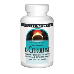 Source Naturals, L-Citrulline, 1000 mg, 30 Tabs