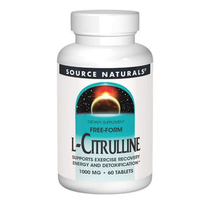 Source Naturals, L-Citrulline, 1000 mg, 60 Tabs