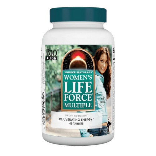 Source Naturals, Women'S Life Force Multiple No Iron, No Iron 45 Tabs