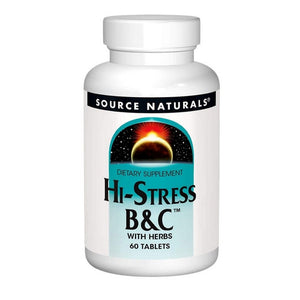 Source Naturals, Hi-Stress B&c, w/ herbs 60 Tabs