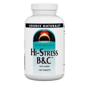 Source Naturals, Hi-Stress B&c, w/ herbs 120 Tabs