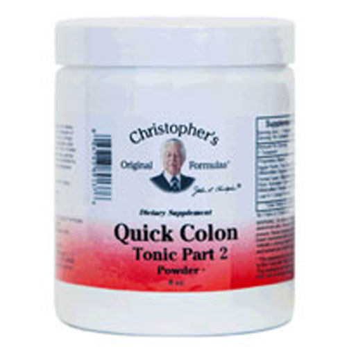 Dr. Christophers Formulas, Quick Colon, D-tox Powder 8 Oz