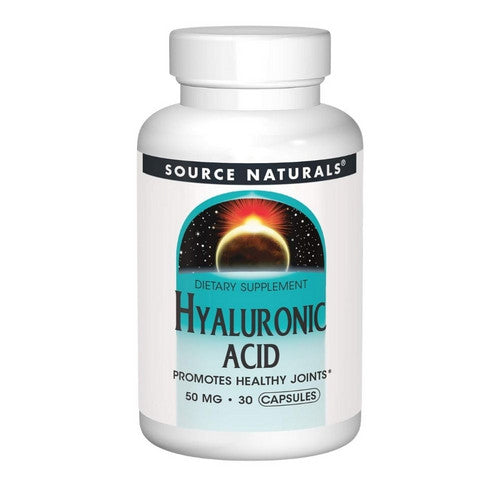 Source Naturals, Hyaluronic Acid, 50 mg, 30 Caps
