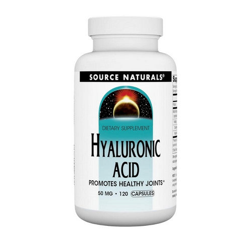 Source Naturals, Hyaluronic Acid, 50 mg, 120 Caps