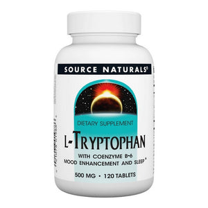 Source Naturals, L-Tryptophan, 500 mg, 120 Tabs