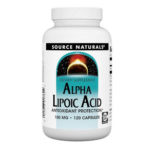 Source Naturals, Alpha Lipoic Acid, 100 mg, 60 Capsules