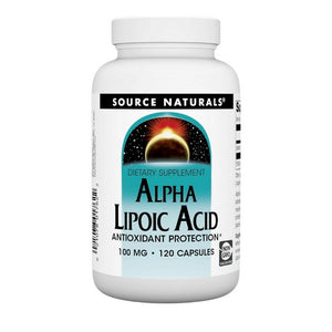 Source Naturals, Alpha Lipoic Acid, 100 mg, 120 Capsules