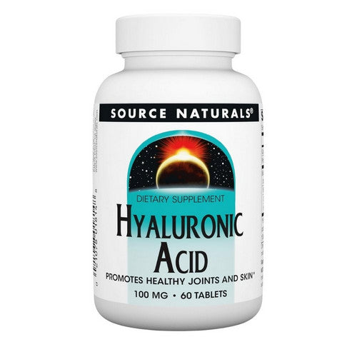 Source Naturals, Hyaluronic Acid, 100 mg, 60 Tabs