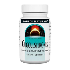 Source Naturals, Guggulsterones, 37.5 mg, 60 Tabs