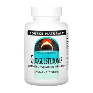 Source Naturals, Guggulsterones, 37.5 mg, 120 Tabs