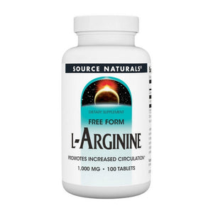Source Naturals, L-arginine, 1000 mg, 100 Tabs