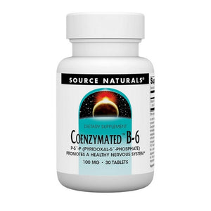 Source Naturals, Coenzymated B-6, 100 mg, 30 Tabs