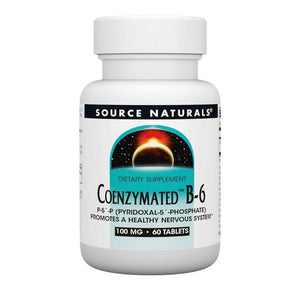 Source Naturals, Coenzymated B-6, 100 mg, 60 Tabs