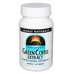 Source Naturals, Green Coffee, Extract 30 Tabs
