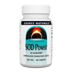 Source Naturals, Sod Power, 250 Mg, 60 Tabs