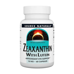 Source Naturals, Zeaxanthin With Lutein Capsules, 60 Caps