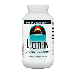 Source Naturals, Lecithin, 1200 mg, 200 Softgels