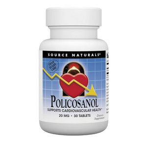 Source Naturals, Policosanol, 20 mg, 30 Tabs
