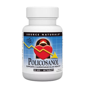 Source Naturals, Policosanol, 20 mg, 60 Tabs