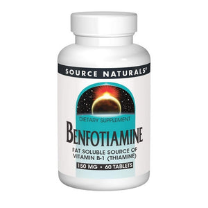 Source Naturals, Benfotiamine, 150 mg, 60 Tabs