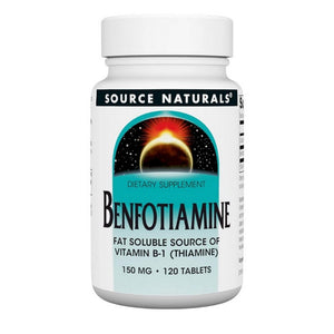Source Naturals, Benfotiamine, 150 mg, 120 Tabs